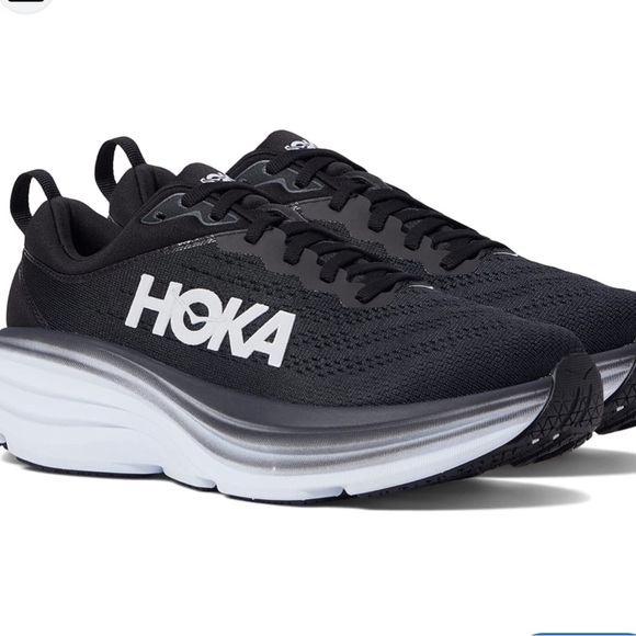 HOKA One One Bondi 8 Men's Lace Up Athletic Running Shoes Size 9.5
